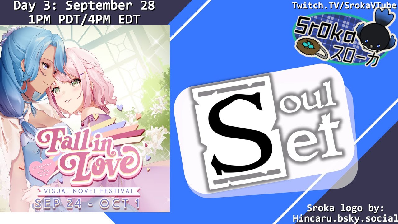 Fall In Love Visual Novel Fest Day 3 - SoulSet