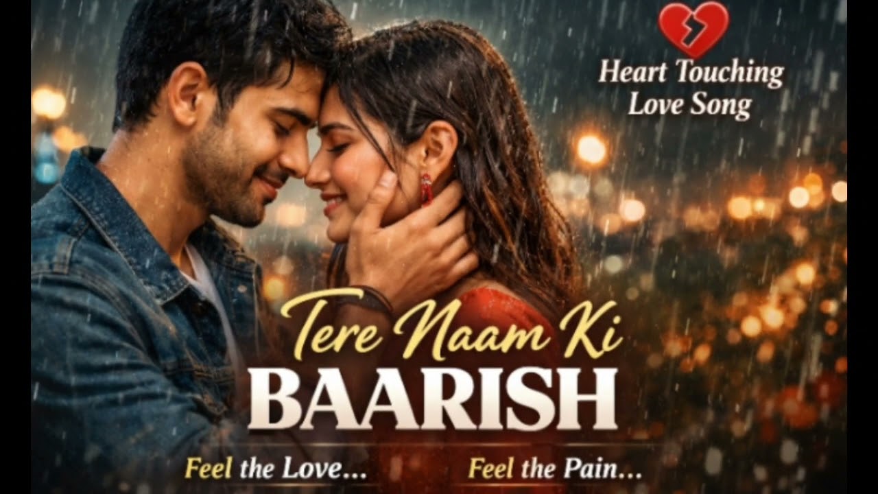 Tere Naam ki baarish || #LoveSong2026#4KMusicVideo👍💯