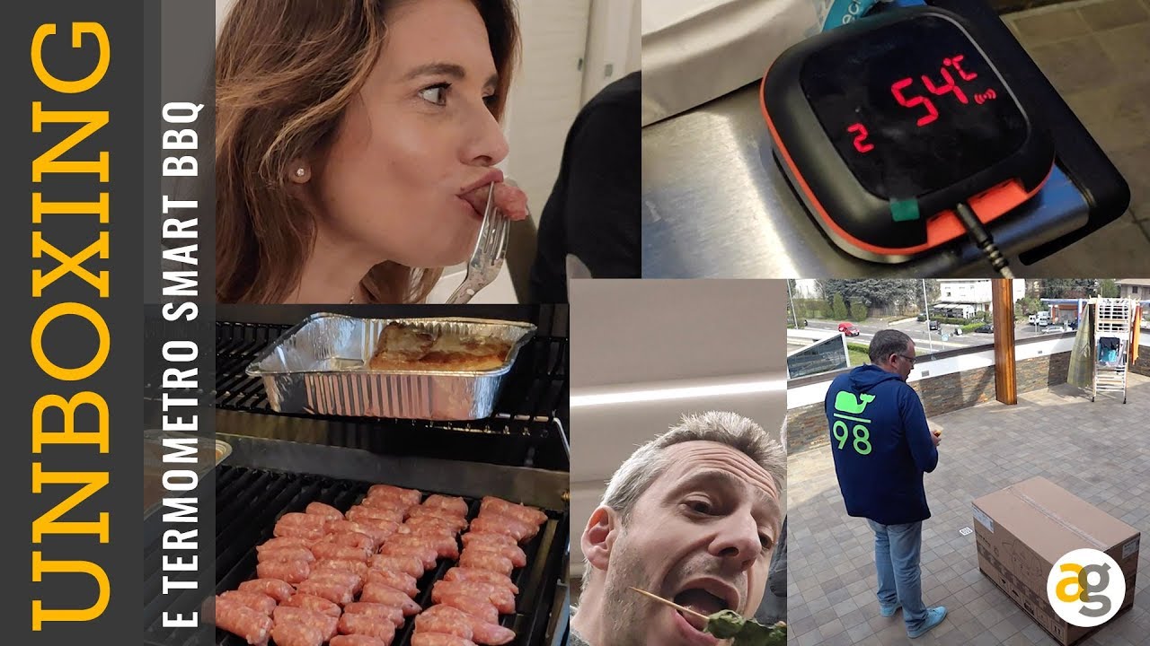 UNBOXING BBQ e Termostato smart per cotture. PLAY da Mi9se