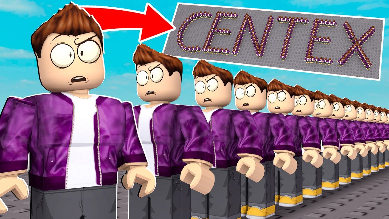 Ich SCHREIBE meinen NAMEN mit KLONEN in Roblox!