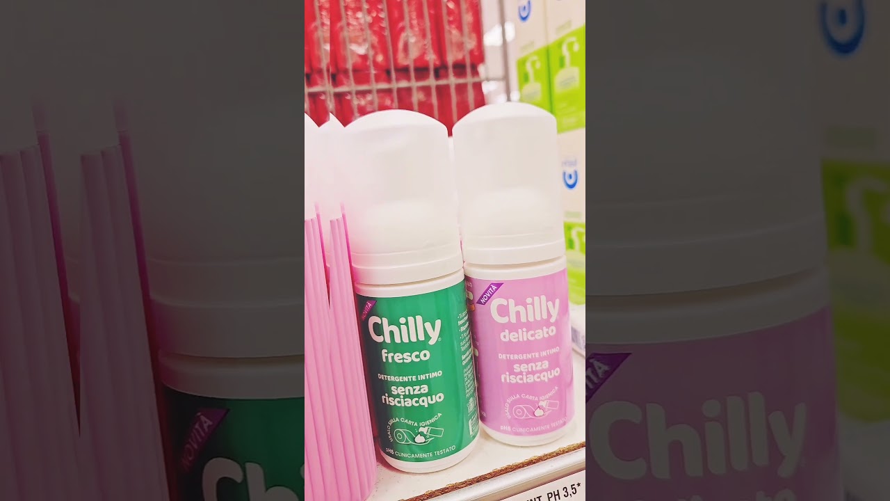 Carosello Detergenti Intimi #chilly #detergenteintimo #detergentesenzarisciacquo #maschereintime