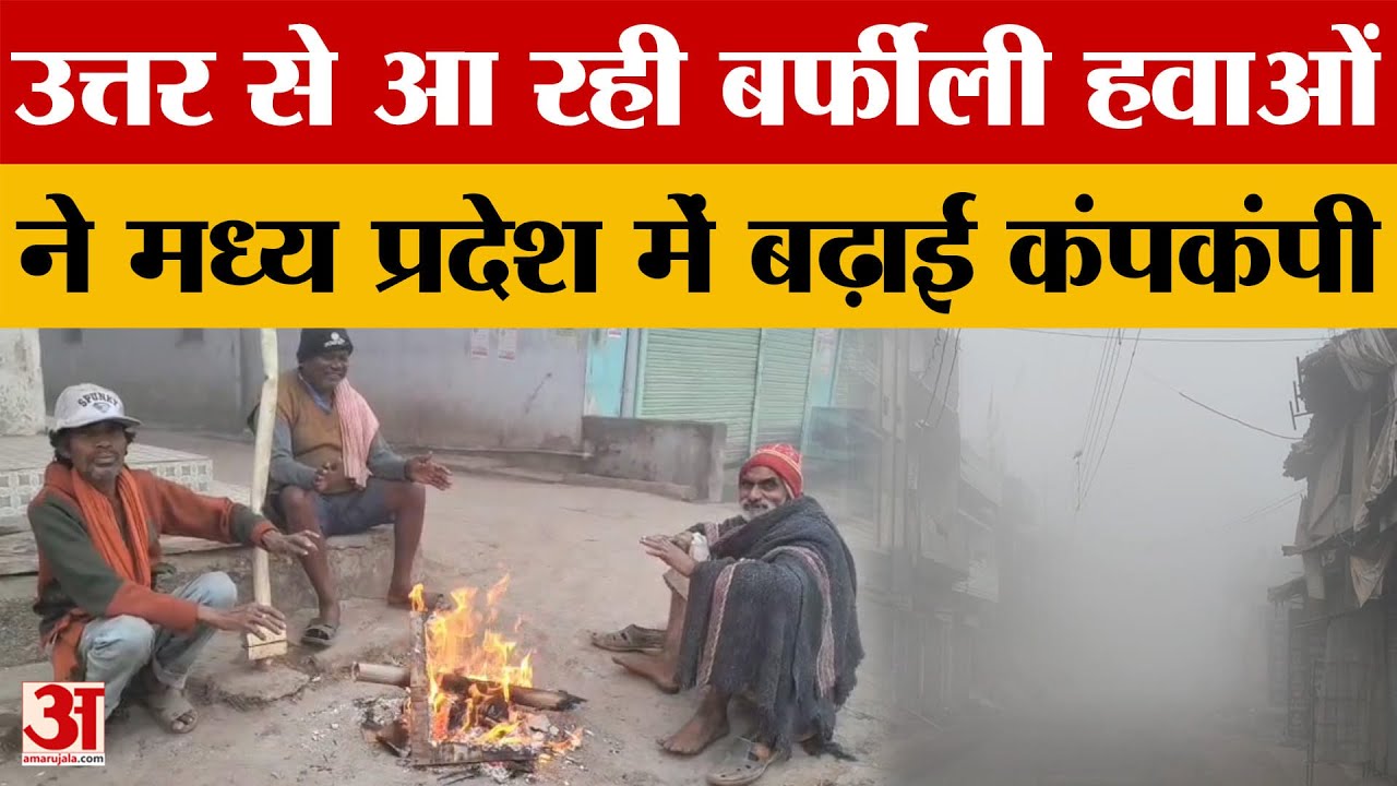 MP Weather News: उत्तरी हवाओं का सीधा असर एमपी पर, प्रति-चक्रवात का असर..कोहरे ने बिगाड़ी रेल सेवाएं