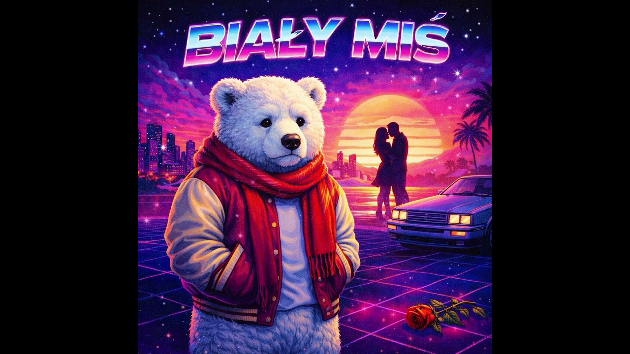 Biały Miś Lata 80