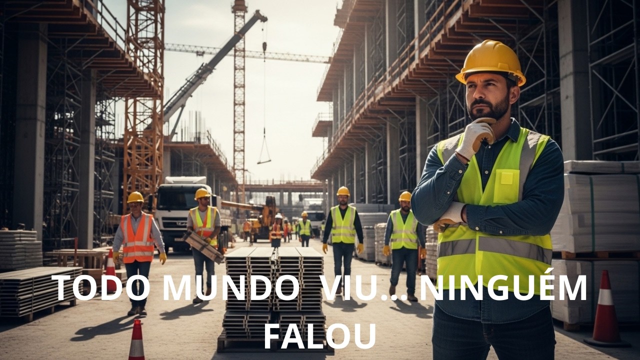 Todo mundo viu. Mas ninguém falou.