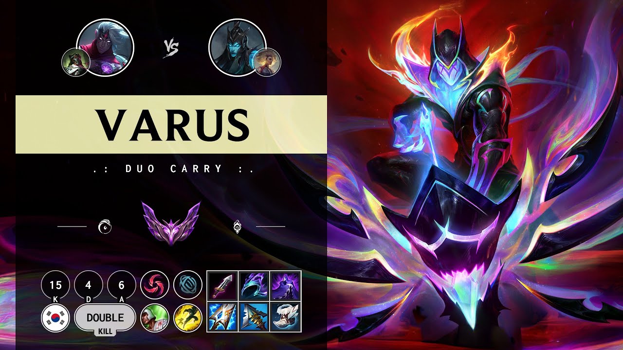 Varus ADC vs Kalista - KR Master Patch 14.10