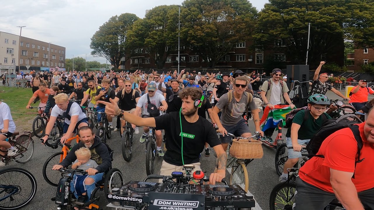 Drum & Bass On The Bike - PORTSMOUTH