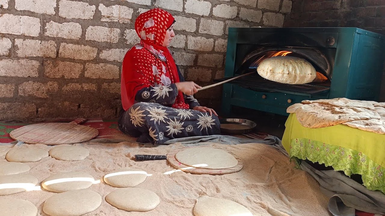سر العيش البلدي الفلاحي الطري والمنفوخ من أول مرة