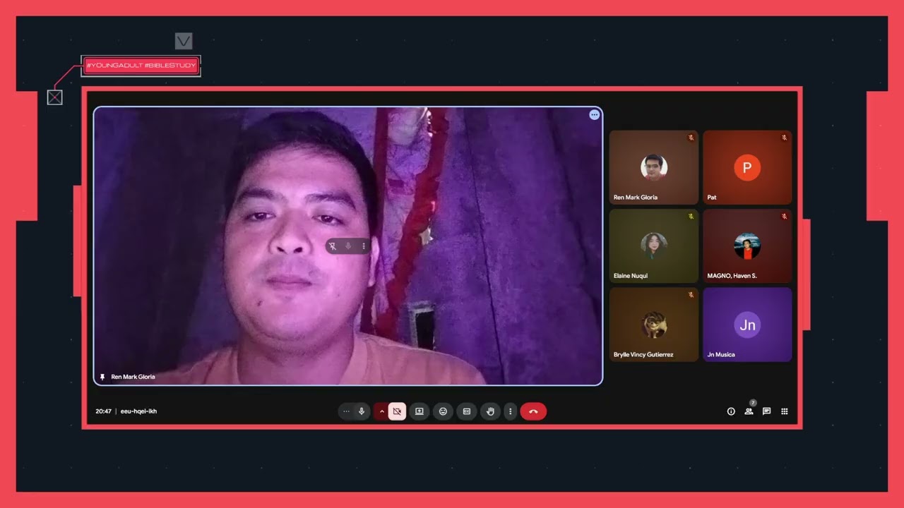 YOUNG ADULT BIBLE STUDY ONLINE (DECEMBER 13, 2025)