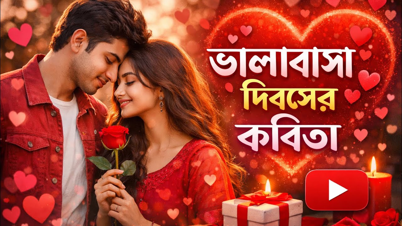 ভালবাসার দিবসর কবিতা । আরণ্যক বসুর কবিতা- মনে থাকবে? । Valentine’s Day Poem | Bangla Kobita