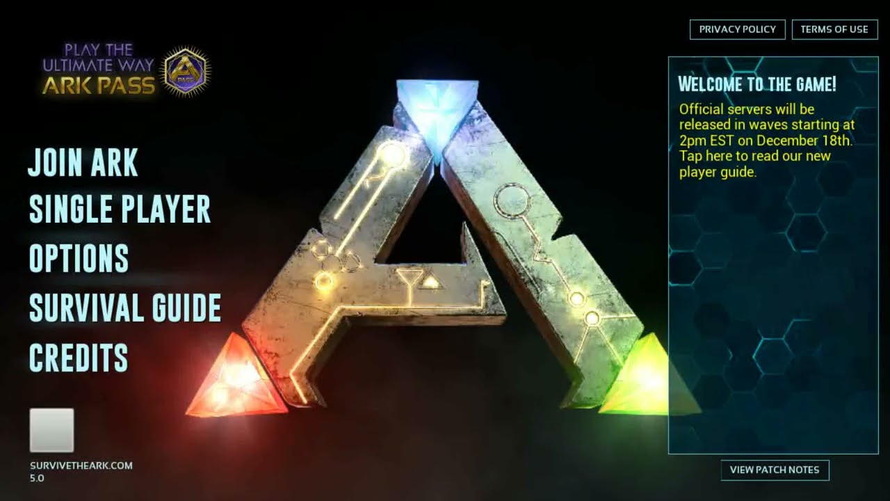 ARK UME Ultimate mobile edition on emulator LDplayer