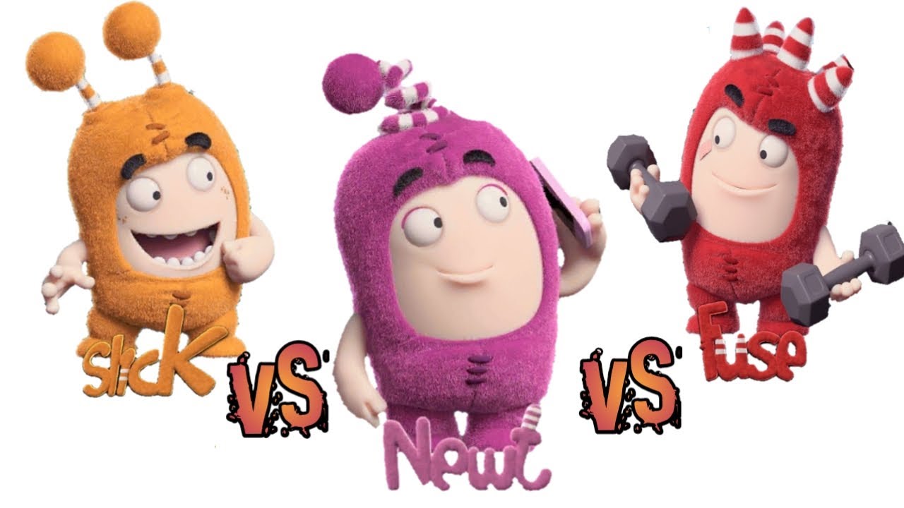Oddbods Newt vs Slick vs Fuse | Oddbods Turbo Run | Android Gameplay
