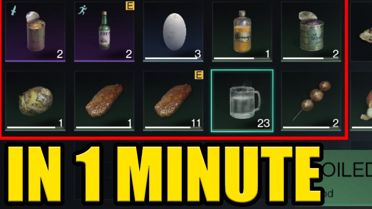 HOW to COOK FOOD and WATER in ONCE HUMAN