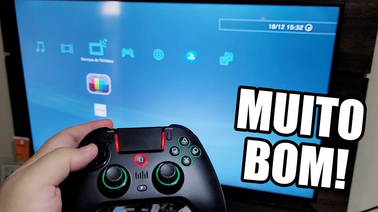 QRD SPARK N5 é O MELHOR CONTROLE PARA SEU PS3! COMPATÍVEL COM PS3/PS4/PS5/PC/ANDROID