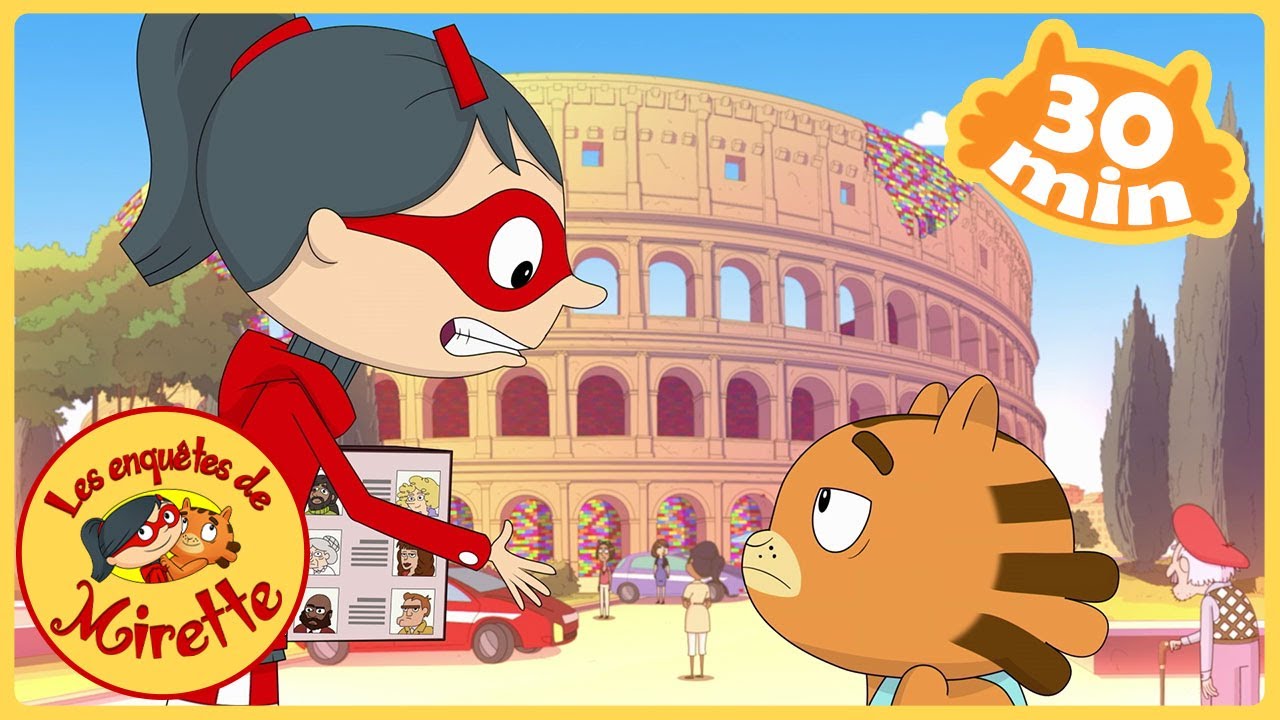 🏛️🍝 Panique au Colisée & Le Voleur de Spaghettis ! Mirette enquête à Rome ! | Mirette