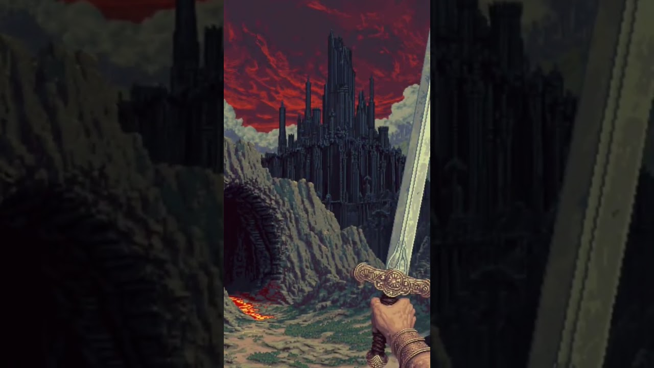 create a Dark Fantasy Game #darkfantasy #darkfantasyaesthetic #pixelart #darkfantasygame