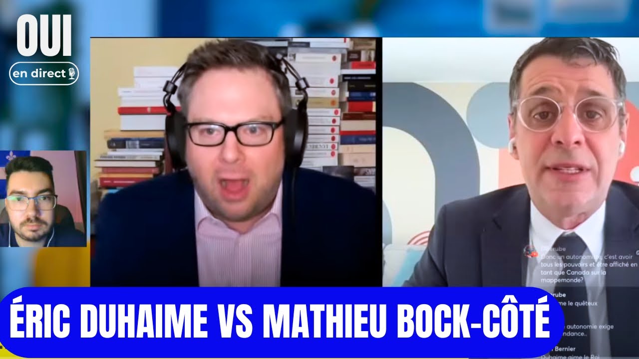 Éric Duhaime vs Mathieu Bock-Côté / Éric Duhaime vs Guy Nantel / Éric Duhaime vs Benoît Dutrizac