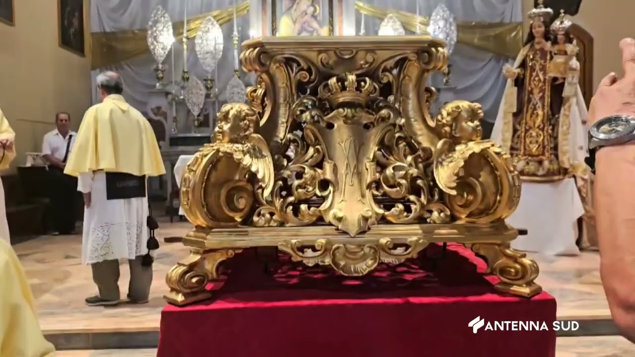 07 LUGLIO 2024   FRANCAVILLA FONTANA BR   UNA NUOVA BASE PER LA MADONNA DEL CARMINE
