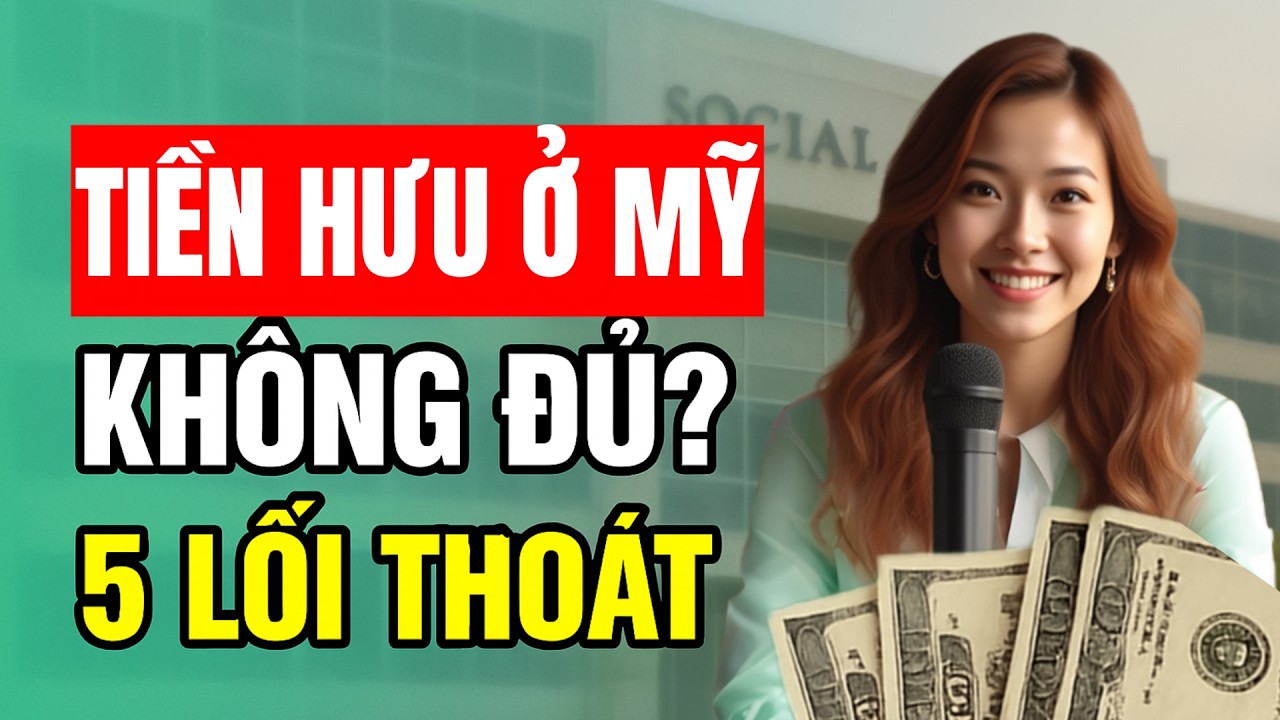 💸Tiền hưu không đủ sống ở Mỹ ✈️  Về VN hay chọn 4 cách còn lại? #myleday50