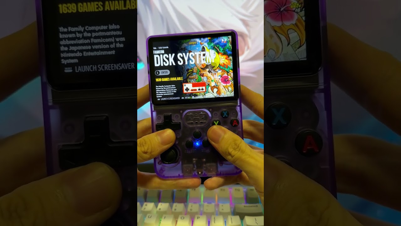 Explore retro gaming with this classic console #handheldgaming #gameconsole