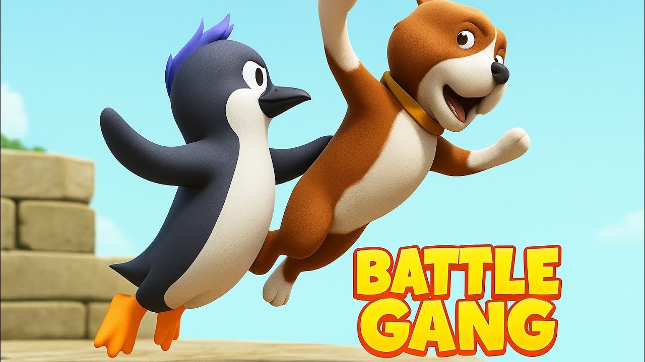 Gameplay divertido Battle Gang 🌈 | Mini Game Land