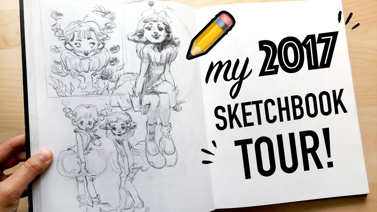 Sketchbook Tour! Seize inspiration when it comes!💪😤