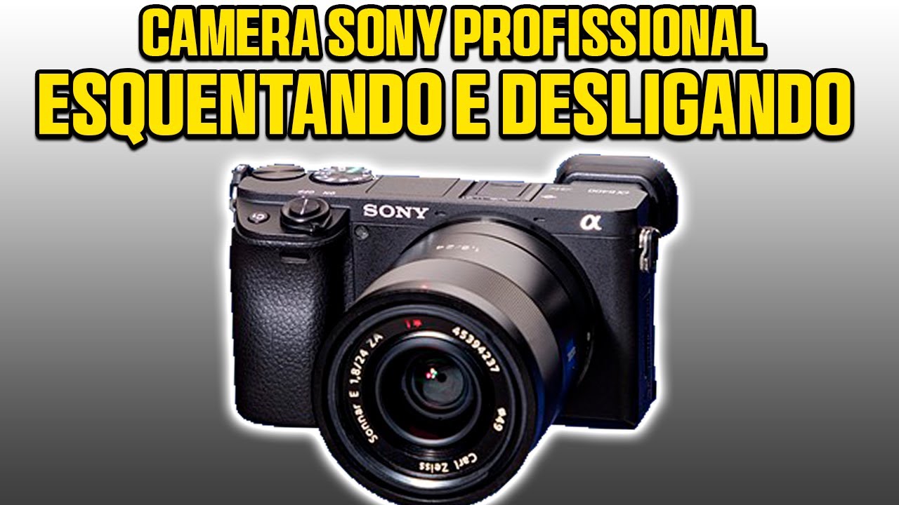 Como evitar superaquecimento da Sony usando no streaming / gravação