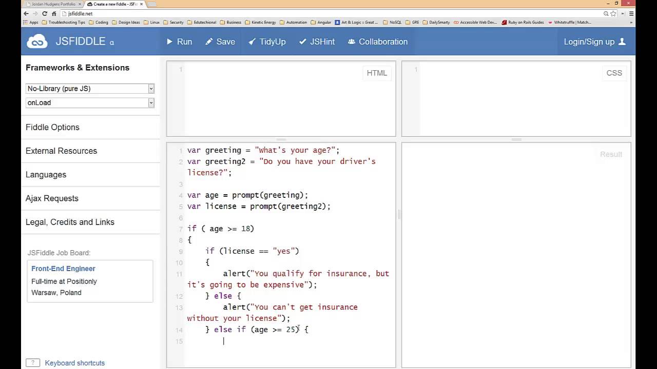 How to Use the If - Else Statement in JavaScript (Part 2 of 4)