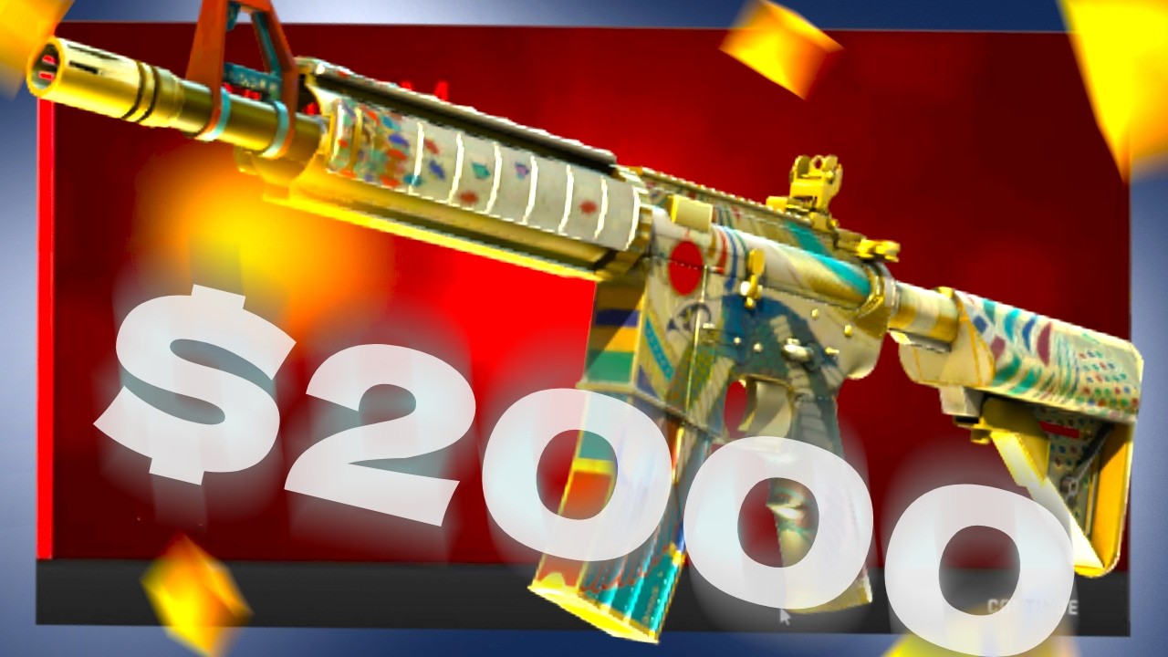 $2000 M4A4 EYE OF HORUS UNBOXING !!