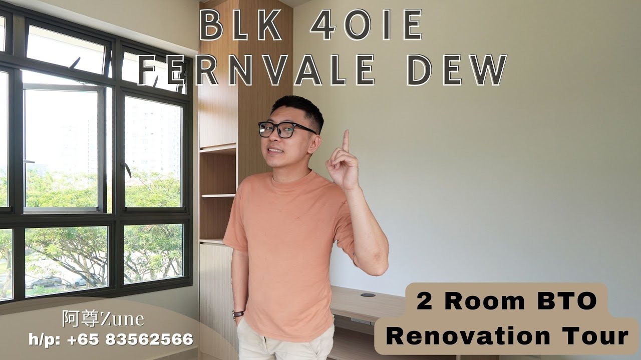 【SG Reno 51】Blk 401E Fernvale Dew BTO Renovation Tour 新组屋装修分享 | 从地砖铺设到厨房橱柜安装 | 打造理想家园的装修之旅