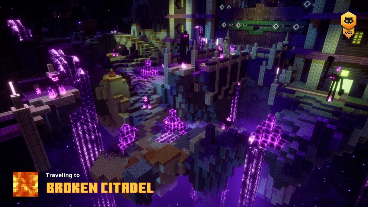 Minecraft Dungeons: Echoing Void DLC - Broken Citadel  GAMEPLAY WALKTHROUGH [ No Commentary ]