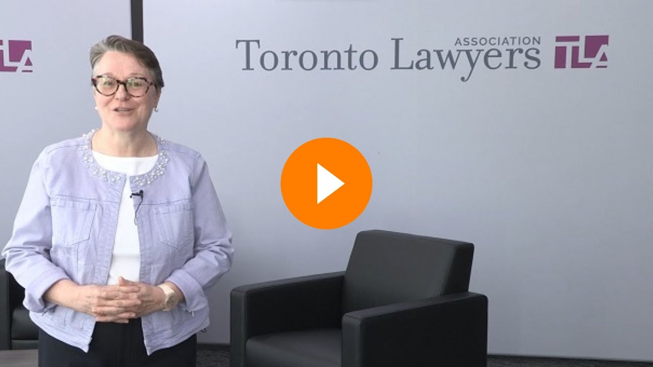 Become a CPDonline Provider - Toronto Lawyers Association Testimonial
