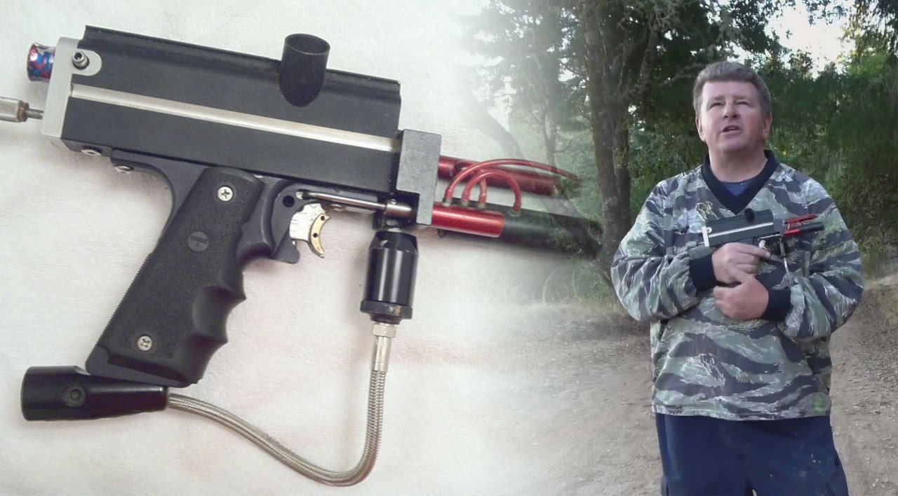 Early Autocockers built by Pacific Paintball - c.1991-1995