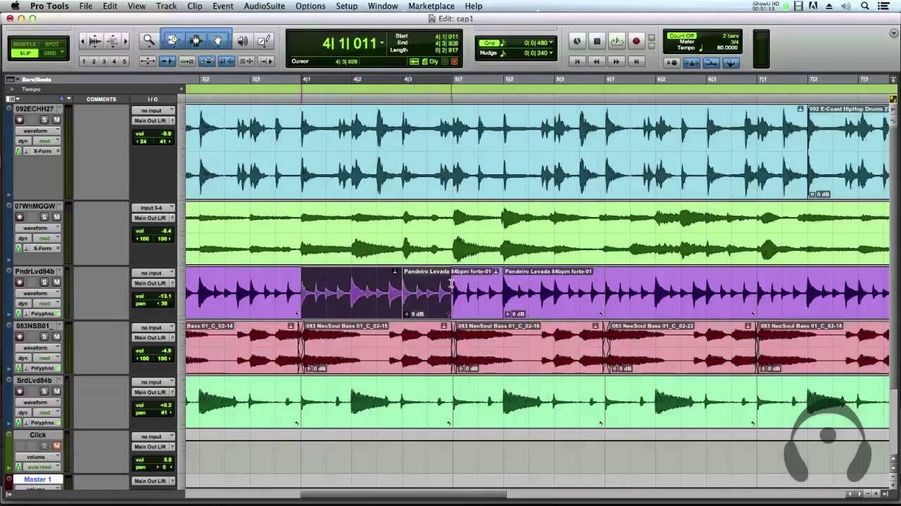 Atalhos do Pro Tools Parte 1