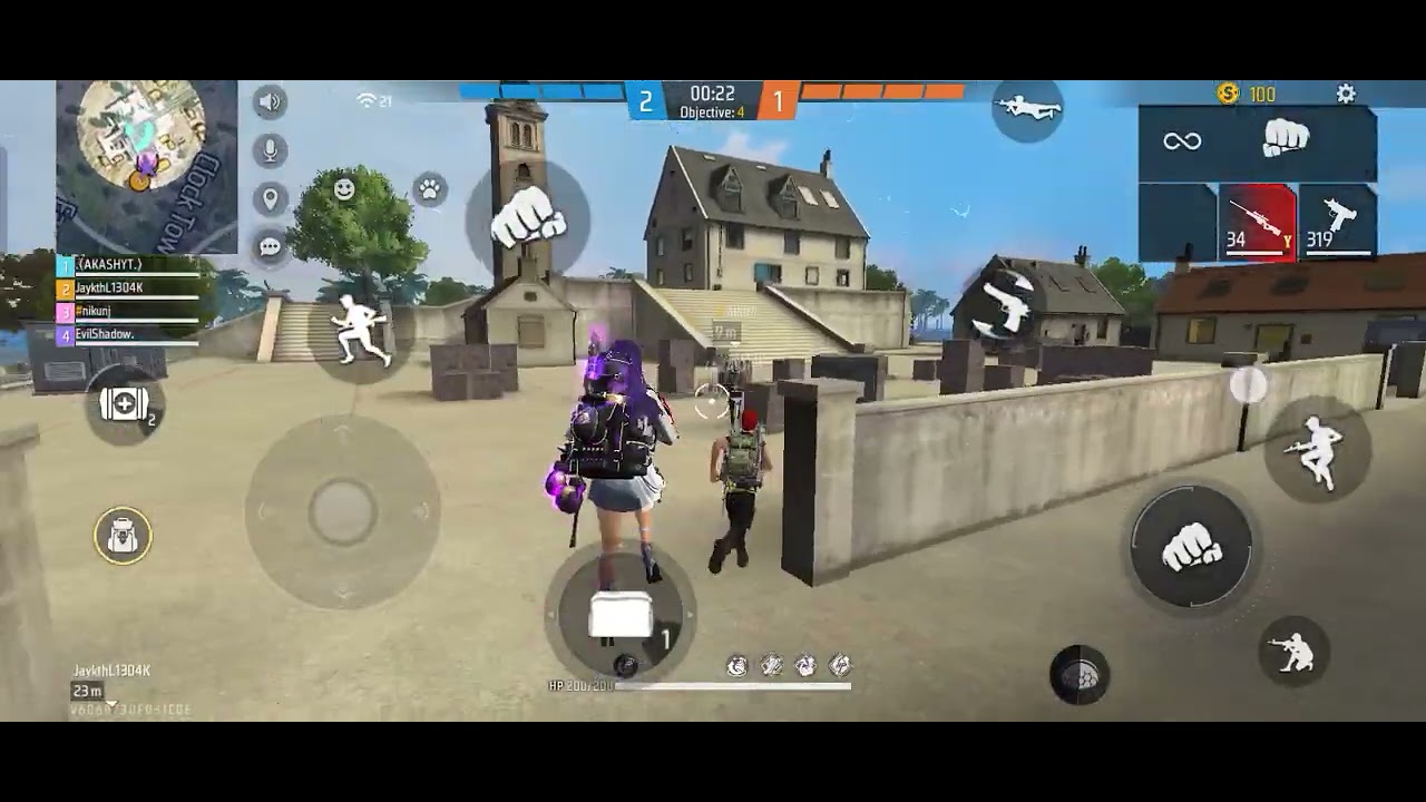 trying only awm challange with my friend @N.K.S GamerZ