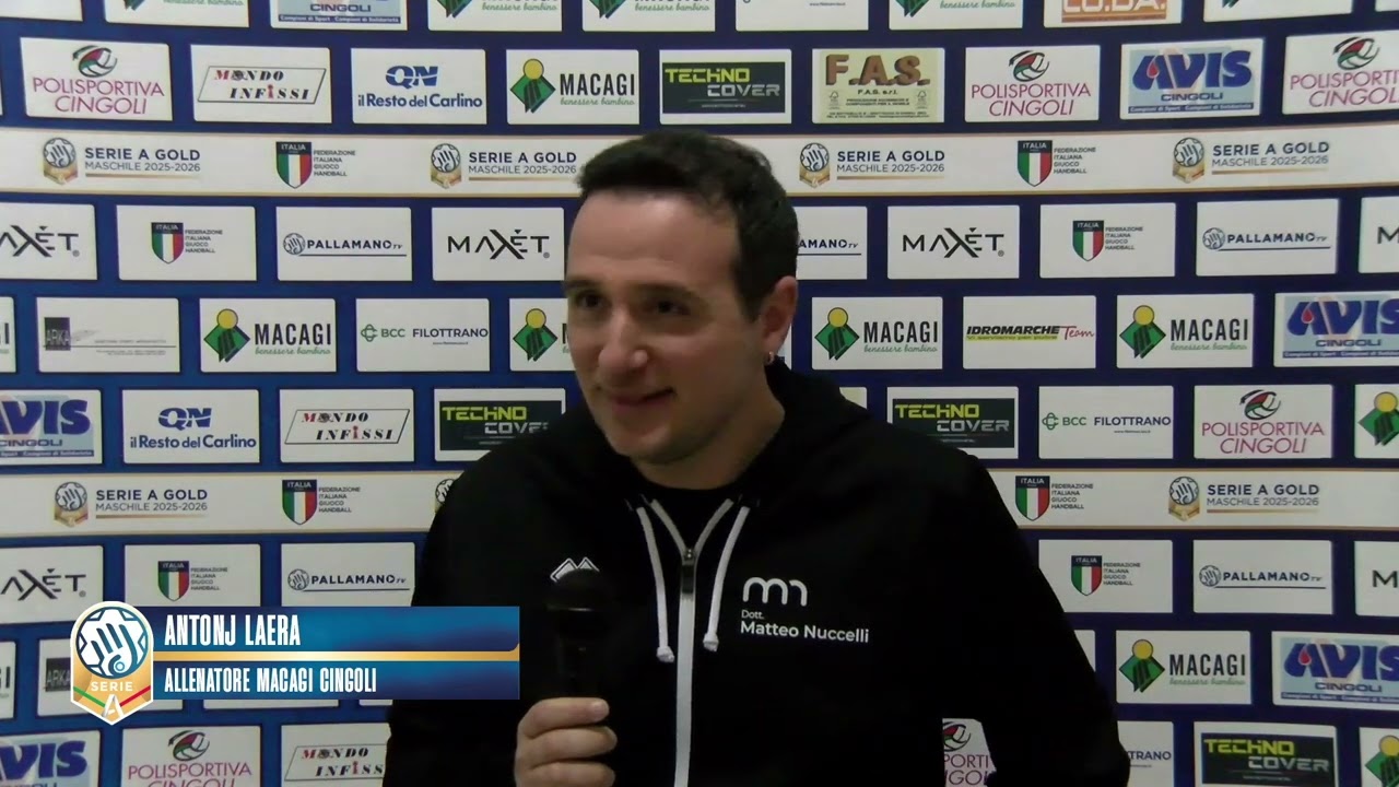 Interviste post.partita / Macagi Cingoli 25-32 Cassano Magnago (Bellotti, Laera)