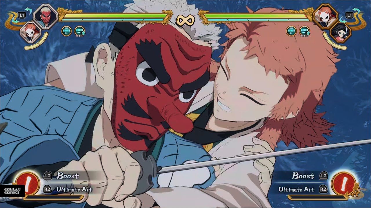 THC2: Throws on "No Mask" Sabito (Requested)