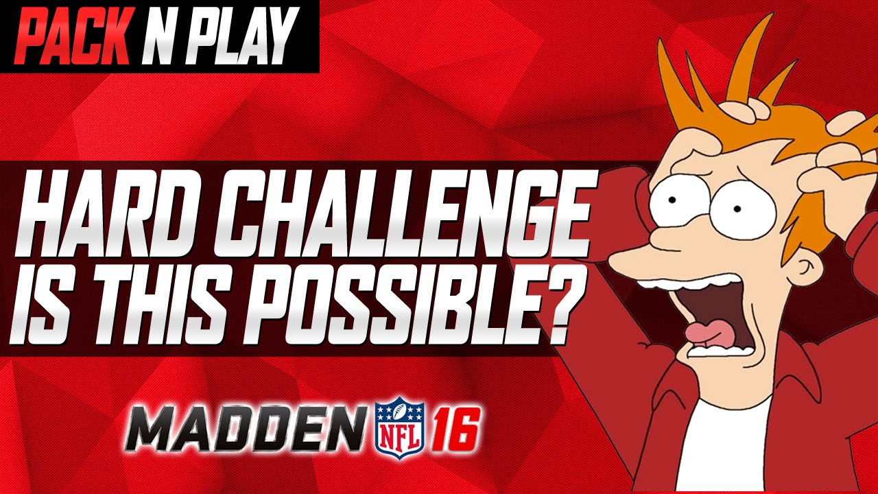 PACK N PLAY CHALLENGE #6 - FIRST HARD CHALLENGE! | IS THIS POSSIBLE? | MUT 16