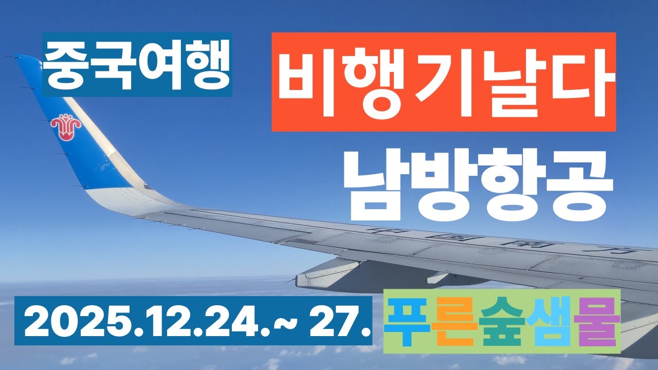 #비행기 #상해여행 #남방항공 #상해다녀오다 #중국여행  #2025년12월 #푸동공항 #호텔조식