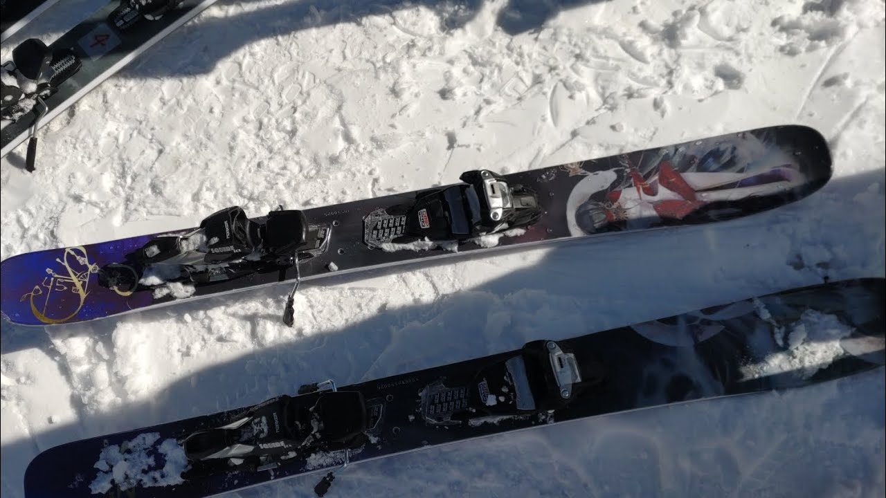 2023/2/5 小丸山スキー場　#父　＆　しょうT スキボ２人組中級パークではしゃぐ