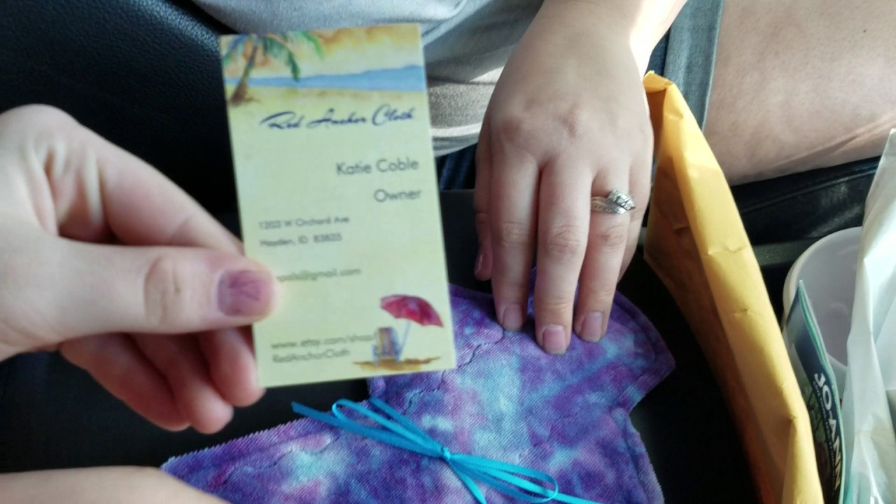 Red Anchor Cloth Custom Unboxing