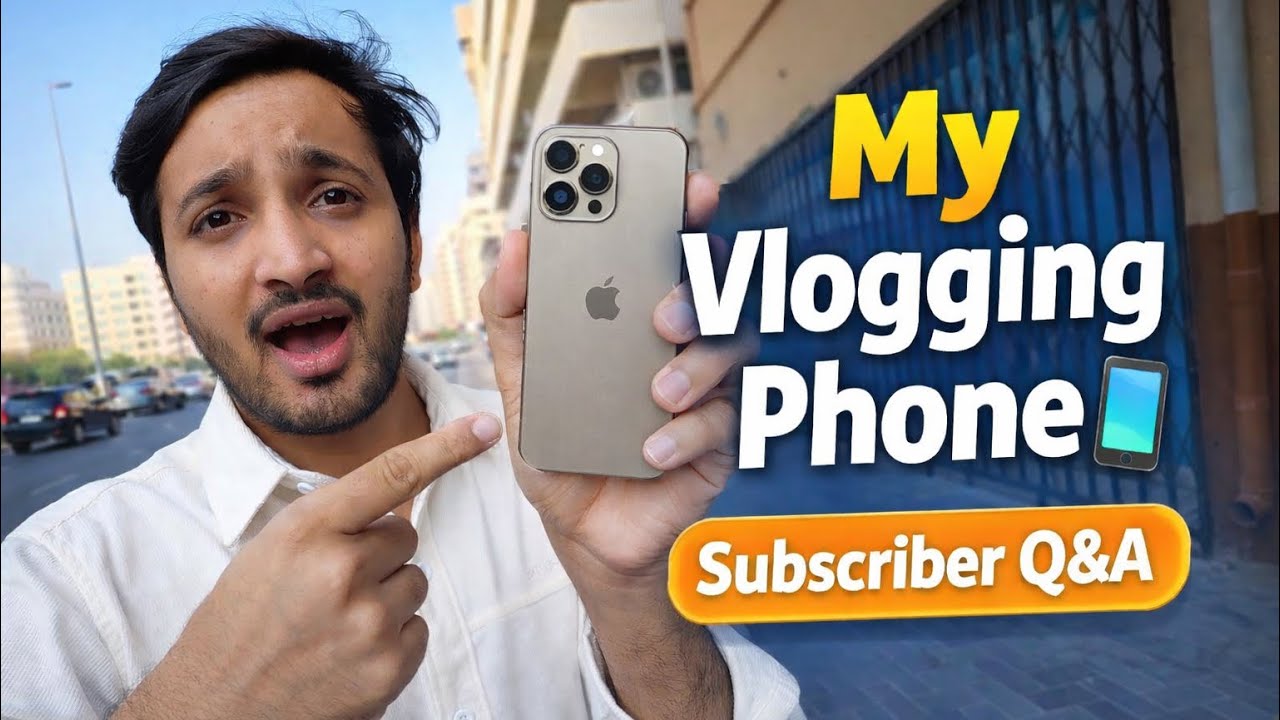 Which Mobile I Use for Vlogging? 📱 | Subscriber Q&A + Krishna Temple Dubai 🛕 #dubai #india #shorts 