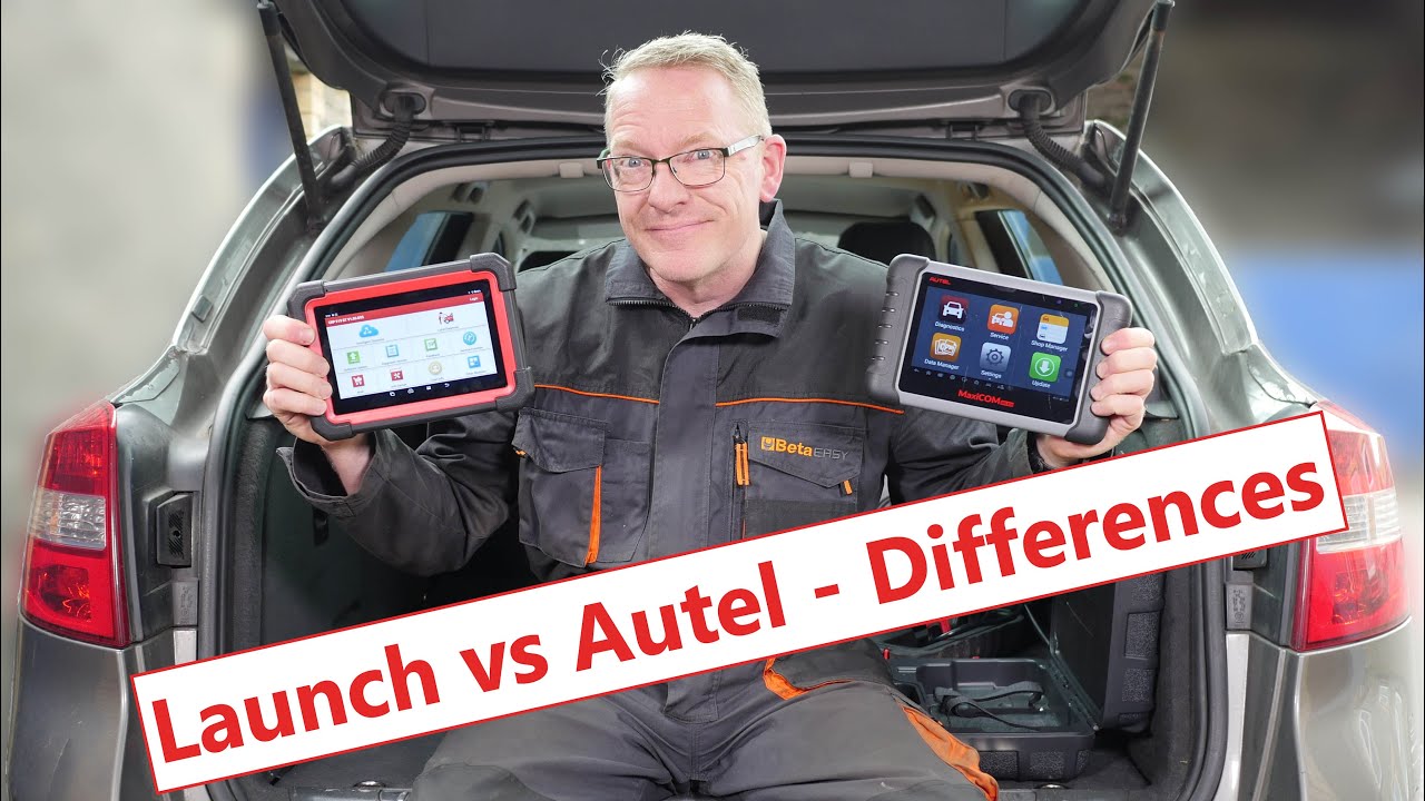 Launch VS Autel - Brief comparison of the Launch X431 CRP919EBT vs the Autel 808