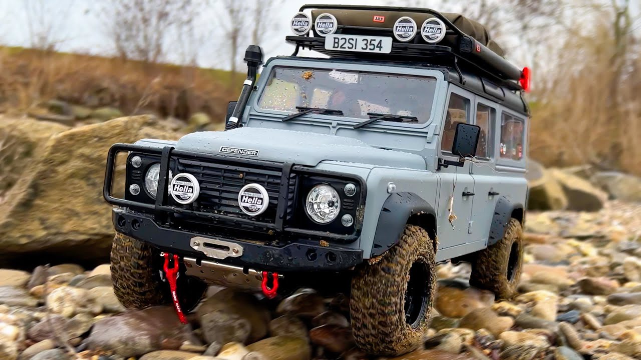Land Rover DEFENDER 110 Rc Car Super Scale Off-Road RC Crawler