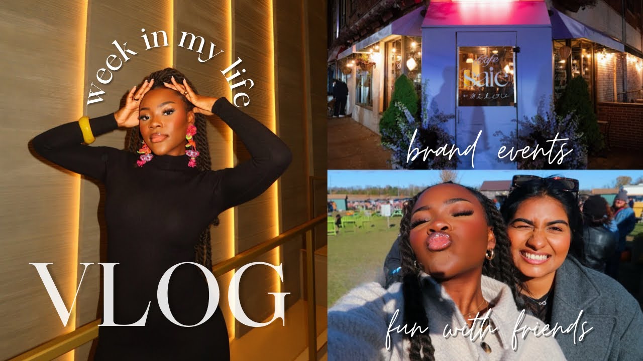 WEEKLY VLOG | BRAND EVENTS + FALL ACTIVITIES + MORE! | Stephanie Moka
