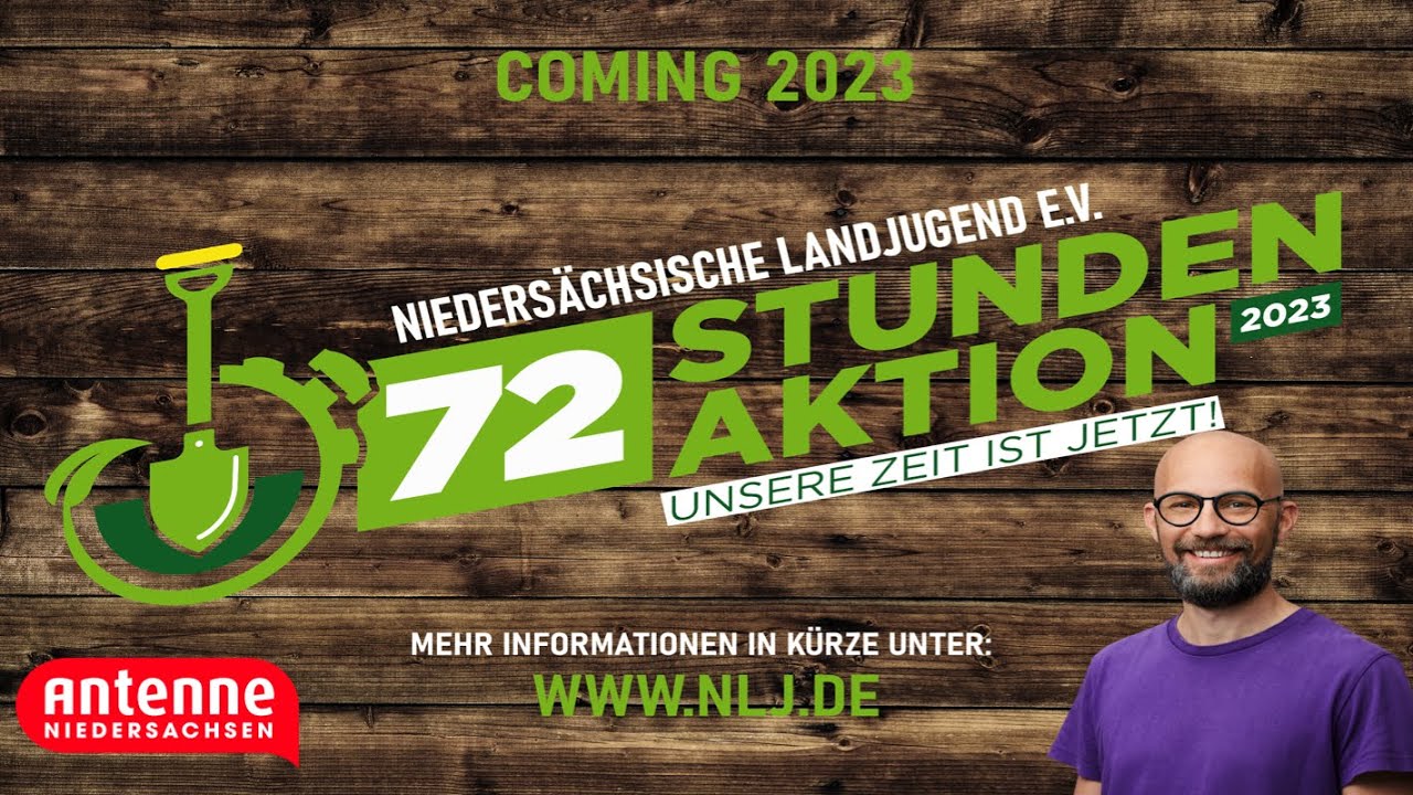 Timm Doppel-M Busche - Schirmherr der 72-Stunden-Aktion 2023 der Niedersächsischen Landjugend