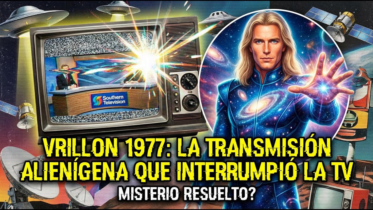 Mensaje De Vrillon 1977: La Transmisi&oacute;n ALIENIGENA Que Interrumpi&oacute; La Television En Vivo