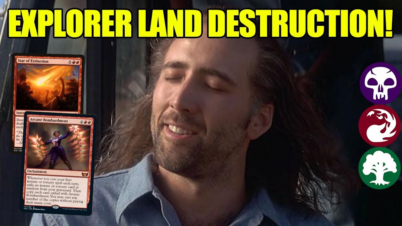 Land Destruction THRIVES in Explorer! ⚫🔴🟢| Explorer MTG Arena