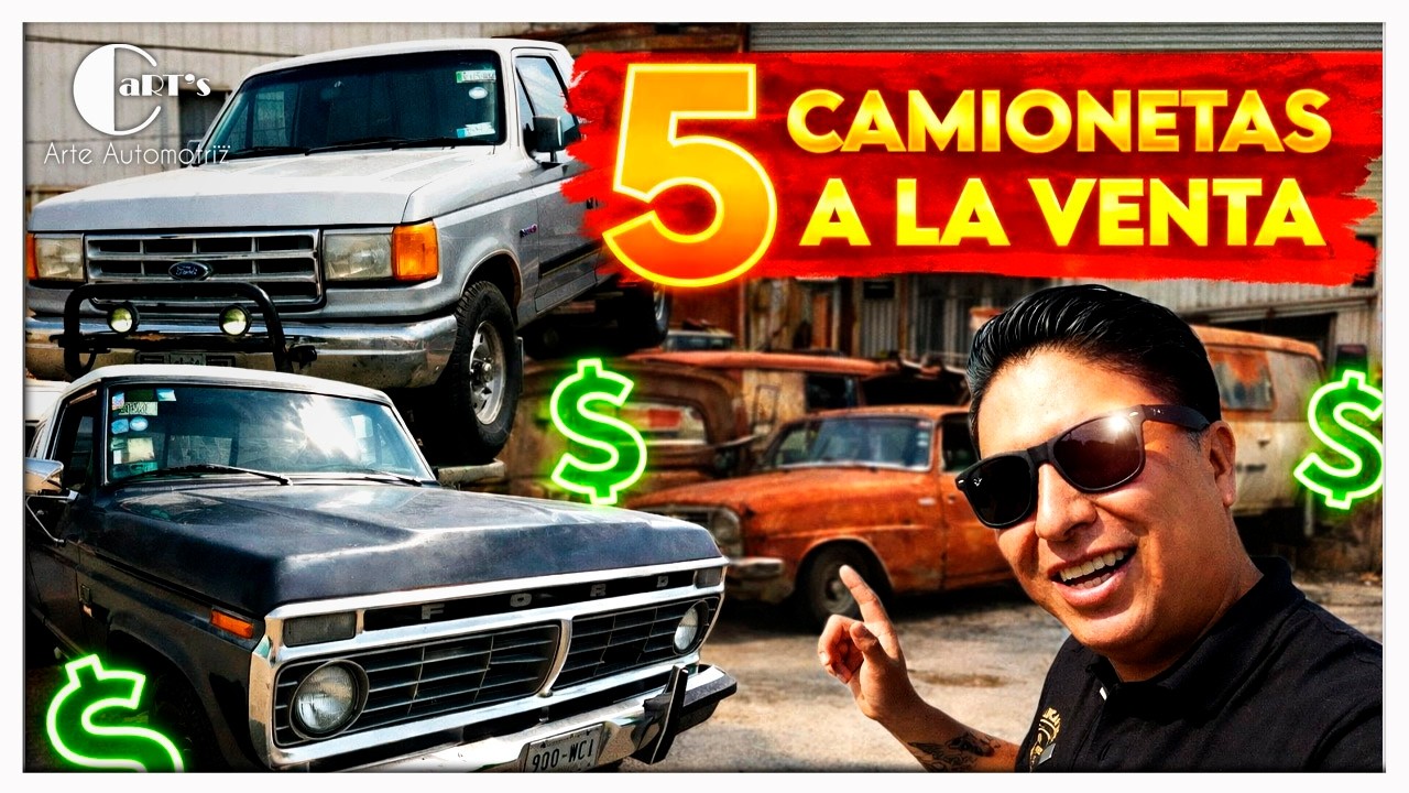 Se Van Esta Semana | 5 CAMIONETAS CLÁSICAS EN VENTA