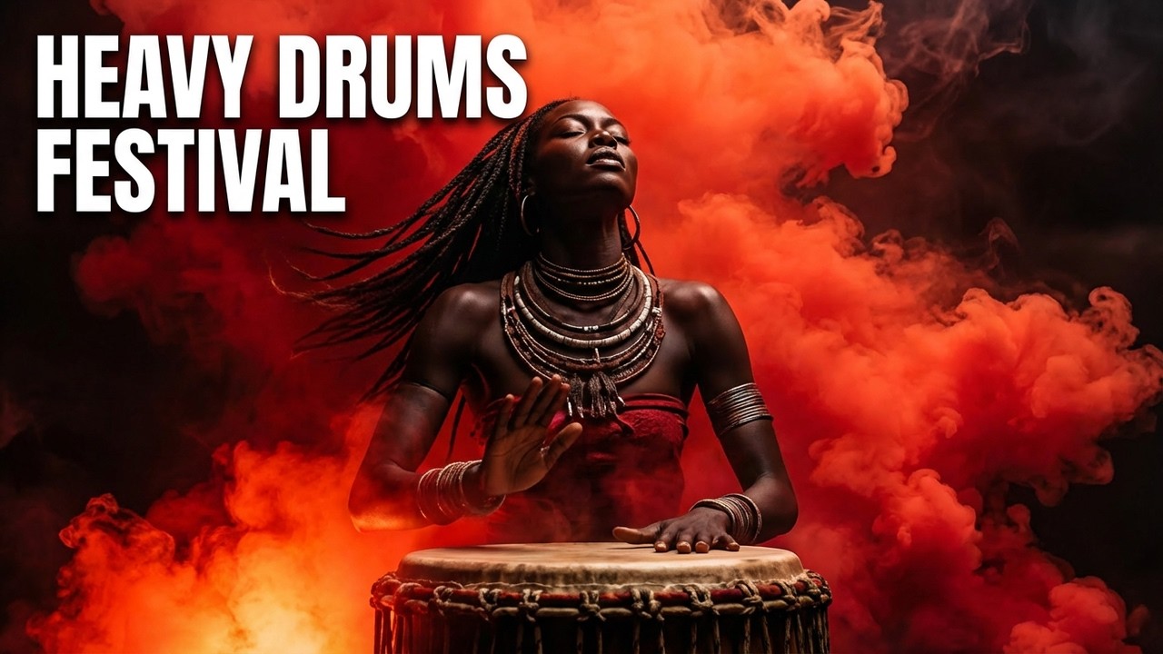 Heavy Drums Tribal Festival Mix 🔥 | Llamas Invisibles
