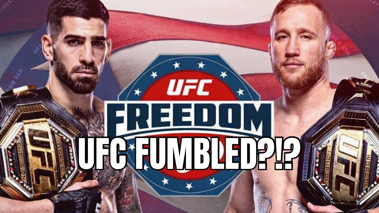Did the UFC FUMBLE the White House card?!? Full Card Breakdown & Predictions